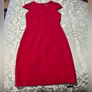 Armani exchange red wine color dress NWT